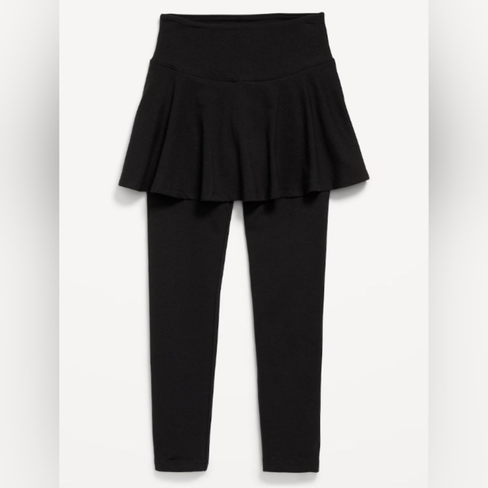 Old Navy Black Skirted Leggings for Kids
